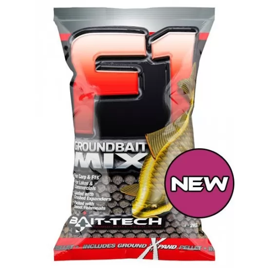 Bait-Tech F1 Groundbait Mix 2kg Bait-Tech F1 Groundbait Mix 2kg