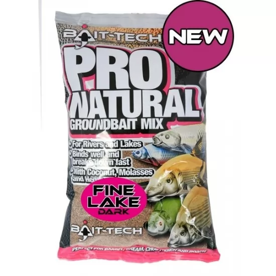 Nada Bait-Tech - Pro-Natural Fine Lake Dark 1.5kg