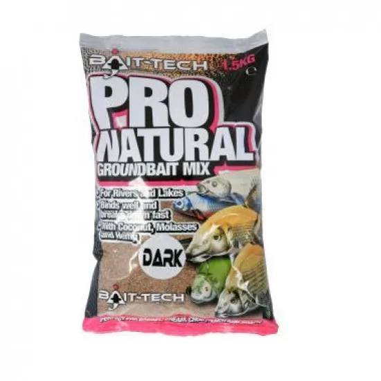 Nada Bait-Tech - Pro-Natural Negru 1.5kg Nada Bait-Tech - Pro-Natural Negru 1.5kg