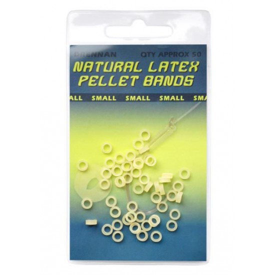 Banda Pelete Drennan Natural Latex Small 4mm