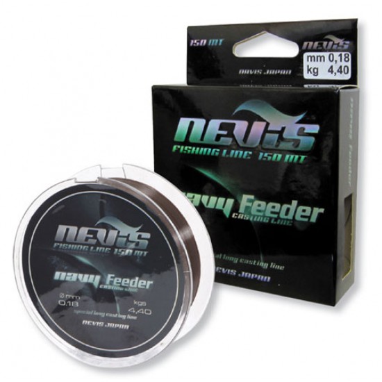 Nevis - Fir Monofilament Navy Feeder 0.20mm 300m