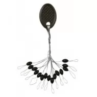 Opritor cauciuc negru M