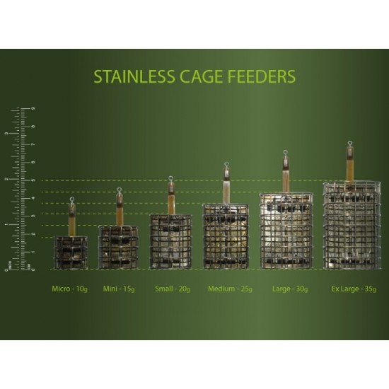 Momitor Drennan Hvy Weight Oval Cage Feeder 70G Xxl