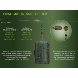 Momitor Drennan New Oval Groundbait Feeder Hvy Medium 40 gr