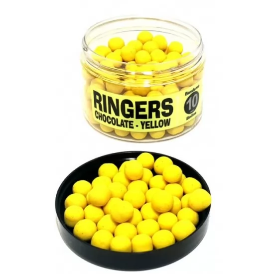 Ringers Chocolate Orange Yellow 10mm Wafter Boilies Ringers Chocolate Orange Yellow 10mm Wafter Boilies
