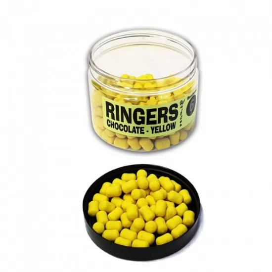 Ringers Chocolate Orange Yellow Bandem 6mm Wafters Ringers Chocolate Orange Yellow Bandem 6mm Wafters