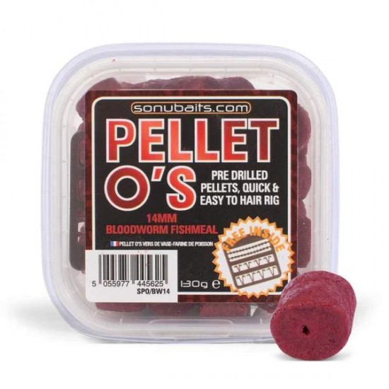 Pelete Sonubaits Bloodworm Pellet O`s 8mm