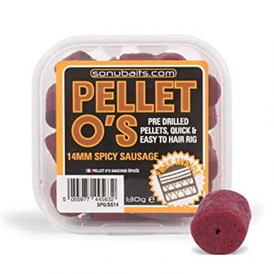 Pelete Sonubaits Spicy Sausage Pellet O`s 12mm Pelete Sonubaits Spicy Sausage Pellet O`s 12mm