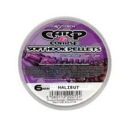 Bait-Tech Soft Hook Pellets Hallibut 6mm Bait-Tech Soft Hook Pellets Hallibut 6mm