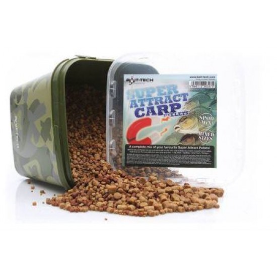Bait-Tech Pelete Super Attract Carp 3kg Bait-Tech Pelete Super Attract Carp 3kg