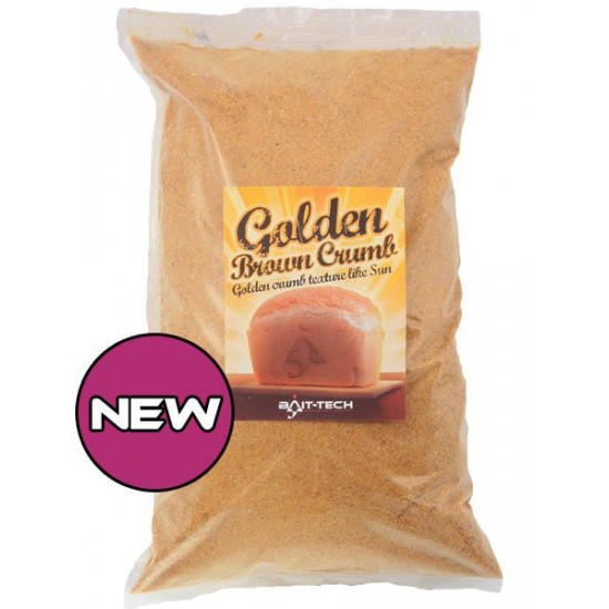 Bait-Tech Golden Brown Crumb Pesmet special Pescuit 1kg