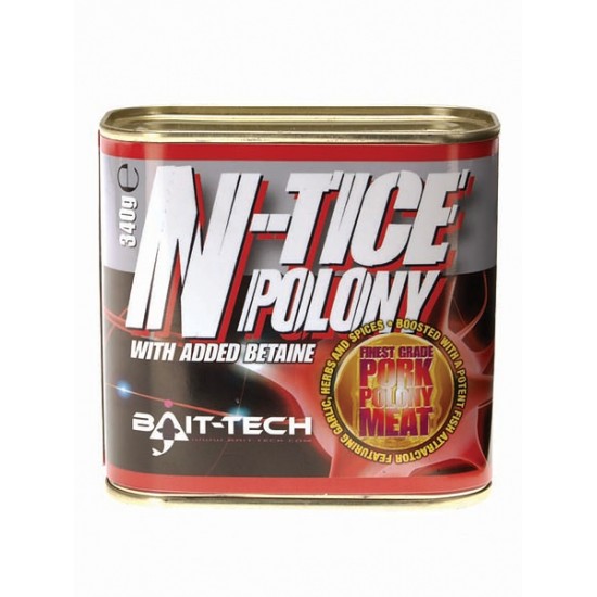 Bait-Tech N-tice Canned Polony Meat  340g 