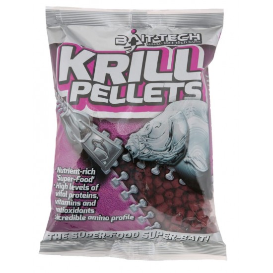 Bait-Tech Krill Pre-Drilled Pellets 8mm 900g