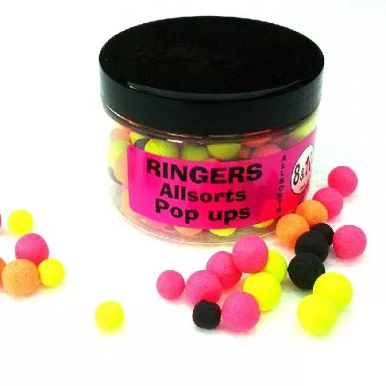Ringers Boilie Allsorts Pop-Up 8&10mm Ringers Boilie Allsorts Pop-Up 8&10mm