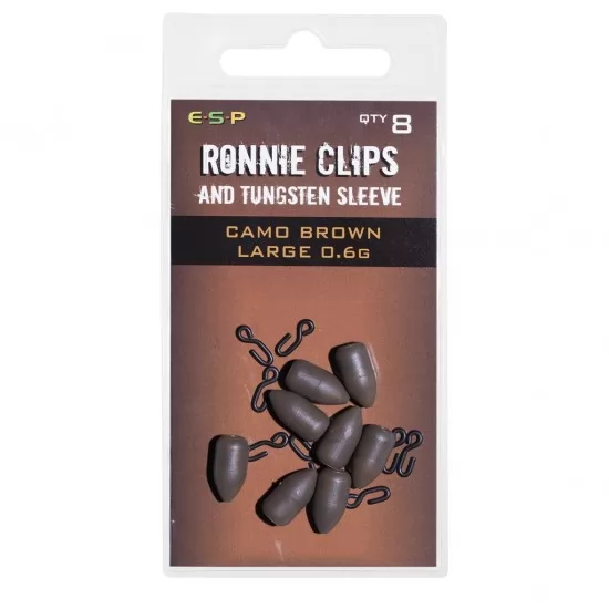 ESP - Ronnie Clip Large Brown ESP - Ronnie Clip Large Brown