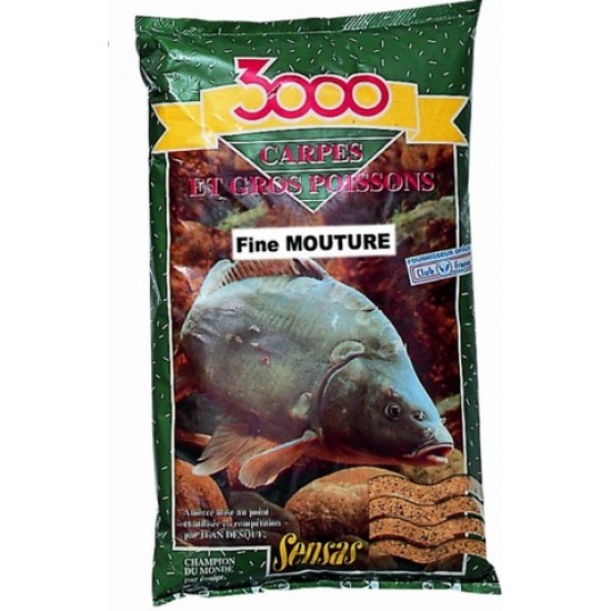 Sensas - Nada 3000 Carpe Fine Mouture 1kg Sensas - Nada 3000 Carpe Fine Mouture 1kg