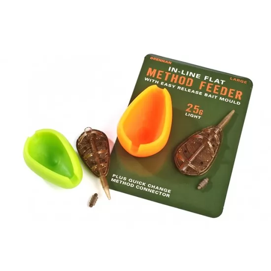 Momitor method - Drennan In-Line Flat Method Feeder Small 25G Momitor method - Drennan In-Line Flat Method Feeder Small 25G