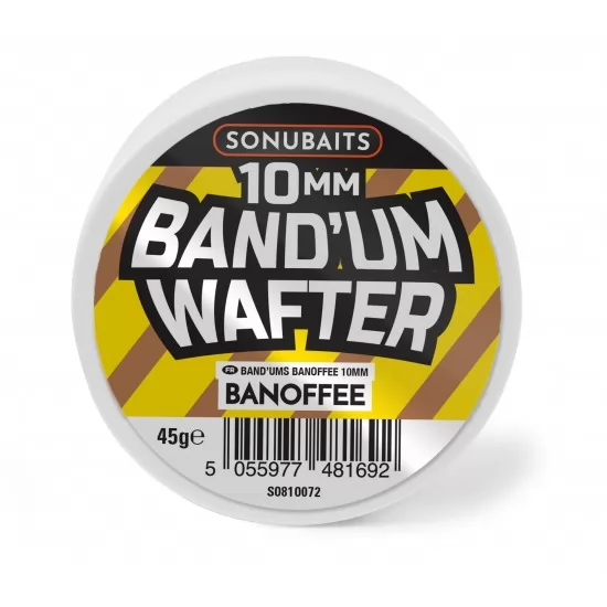 Wafter Sonubaits - Band`Um Banoffee 10mm Wafter Sonubaits - Band`Um Banoffee 10mm