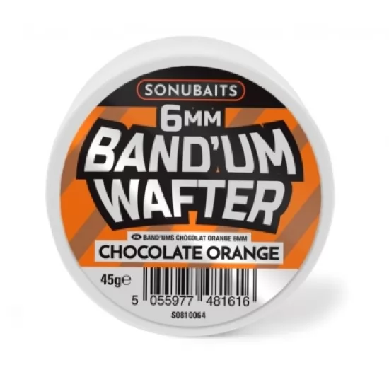 Sonubaits Band'Um Wafter Chocolate Orange 6mm Sonubaits Band'Um Wafter Chocolate Orange 6mm
