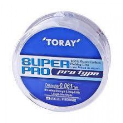 Fir Fluorocarbon TORAY SUPER PRO   0.085 mm Fir Fluorocarbon TORAY SUPER PRO   0.085 mm