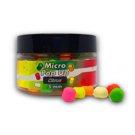 Micro Pop-up Utopia Baits - Fluoro Mix 5mm