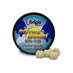 Momeala Scufundatoare Utopia Baits - Nutri Bomb Milky Garlic
