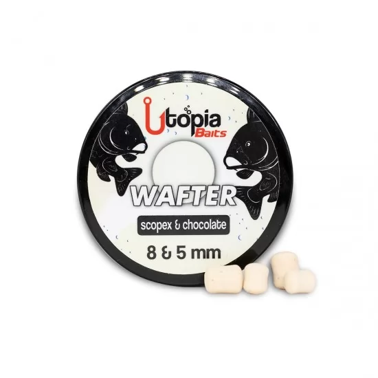 Wafter Utopia Baits - Scopex & Chocolate 8 & 5mm Wafter Utopia Baits - Scopex & Chocolate 8 & 5mm