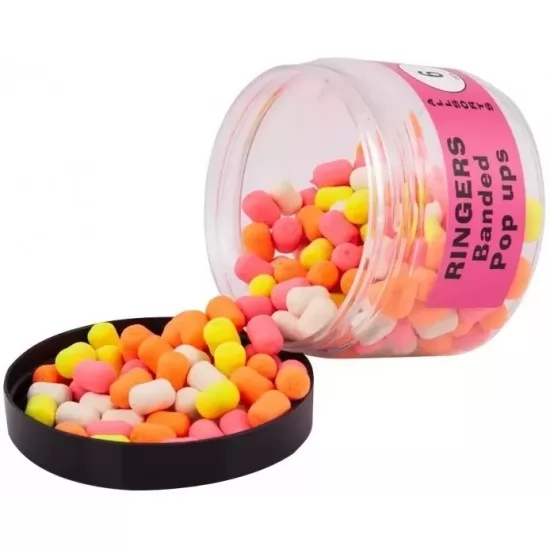 Momeala Flotanta Dumbell Ringers - Allsorts Pop-Up 6mm Momeala Flotanta Dumbell Ringers - Allsorts Pop-Up 6mm