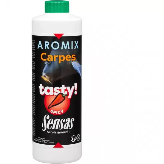 Aditiv Lichid Sensas - Aromix Carp Tasty Spicy 500ml Aditiv Lichid Sensas - Aromix Carp Tasty Spicy 500ml