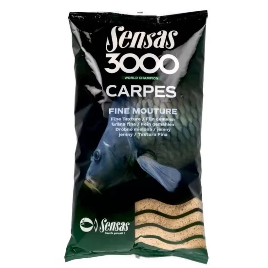 Nada Sensas - 3000 Carpes Fine Mouture 1kg Nada Sensas - 3000 Carpes Fine Mouture 1kg