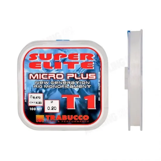 Fir Monofilament Trabucco - Super Elite Micro T1 0.14mm 100m