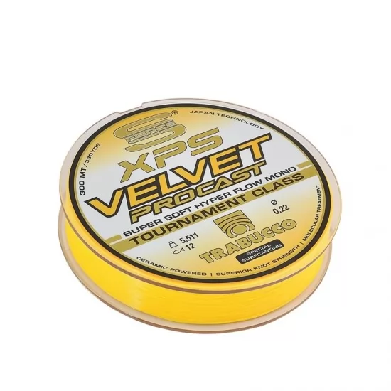 Trabucco - Fir Fluo XPS Velvet Cast 0.22mm 300m Trabucco - Fir Fluo XPS Velvet Cast 0.22mm 300m
