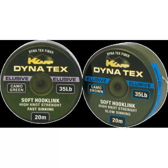 Fir textil K-Karp Dynatex Elusive Fast Sinking 15 lb Camo Green