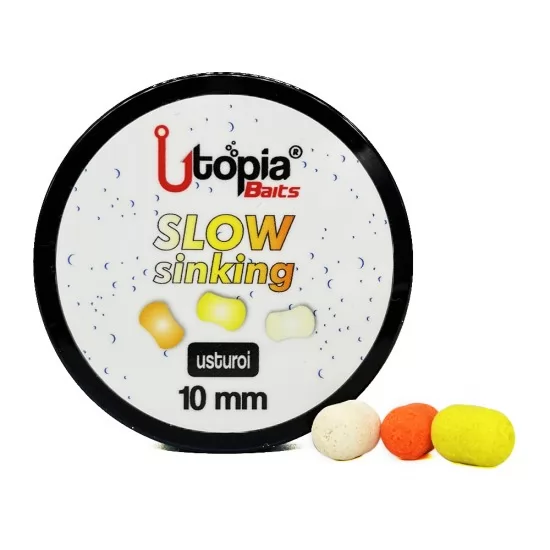 Momeala Lent Scufundatoare Utopia Baits - Slow Sinking Usturoi 10mm Momeala Lent Scufundatoare Utopia Baits - Slow Sinking Usturoi 10mm