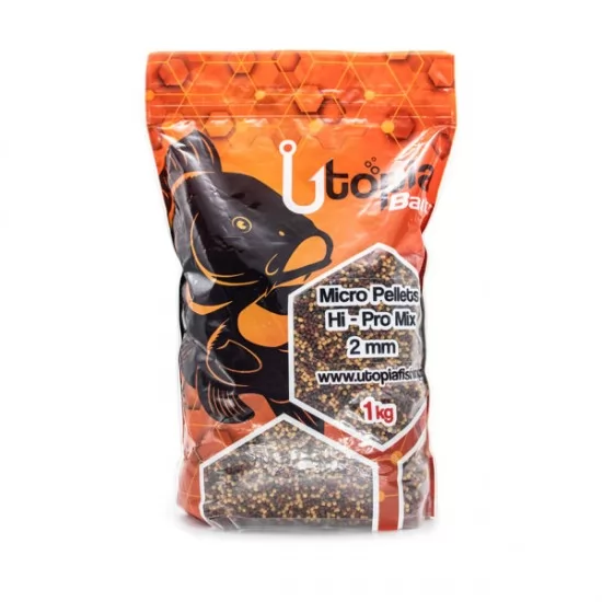 Pelete Utopia Baits - Hi-Pro Mix 2mm 1kg Pelete Utopia Baits - Hi-Pro Mix 2mm 1kg