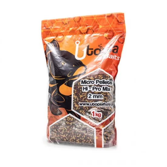 Pelete Utopia Baits - Hi-Pro Mix 2mm 1kg Pelete Utopia Baits - Hi-Pro Mix 2mm 1kg