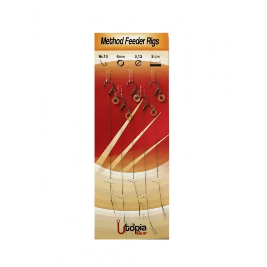 Carlige Circulare Legate Utopia Gear - Method Feeder Bait Band Nr.10 Carlige Circulare Legate Utopia Gear - Method Feeder Bait Band Nr.10