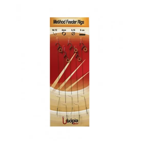 Carlige Circulare Legate Utopia Gear - Method Feeder Bait Band Nr.12 Carlige Circulare Legate Utopia Gear - Method Feeder Bait Band Nr.12
