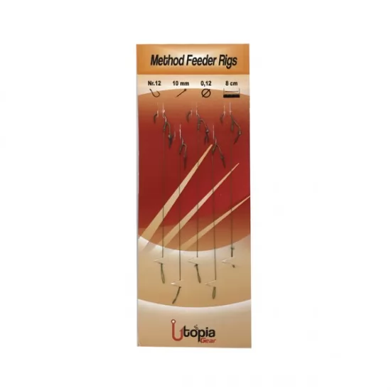 Utopia Gear Carlige legate Method Feeder Bait Sting Nr.12 Utopia Gear Carlige legate Method Feeder Bait Sting Nr.12
