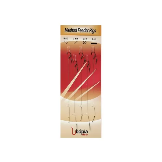 Utopia Gear Carlige Circulare Legate Method Feeder Bait Sting Nr.12 Utopia Gear Carlige Circulare Legate Method Feeder Bait Sting Nr.12